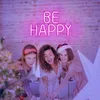 Forever Light Neon PLEXI LED BE HAPPY pink NNE10, Světelná Náhled obrázku produktu 3