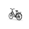 A black electric bicycle is shown against a white background. Produktbild-Vorschau