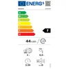 An energy efficiency label for a dishwasher. Produktbild-Vorschau