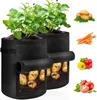4-Pack 10 Gallonen Kartoffel Pflanzsack, Pflanzbeutel, für Produktbild-Vorschau 6