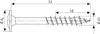 Spax Holzbauschrauben 8.0 x 240 mm TX 40 Tellerkopf - 50 Produktbild-Vorschau 22