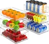 Kühlschrank Organizer, 6er Set Stapelbare Aufbewahrungsbox Produktbild-Vorschau 1