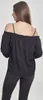 Urban Classics Langarmshirt Damen Ladies Cold Shoulder Produktbild-Vorschau 3