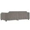 vidaXL Rozkladacia posteľ Taupe 100x200 cm Látka Náhľad obrázku produktu 7