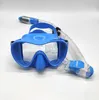 Cressi D1&dry Schnorchelset Blau  Blau One Size Produktbild-Vorschau 3