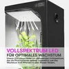 LED Grow Light 100W – 30 cm x 30 cm Sonnenähnliche Produktbild-Vorschau 7