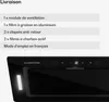 Klarstein Hotte Aspirante Encastrable 52 cm, Hotte Voir les images du produit 7