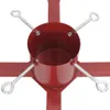 vidaXL Christbaumständer Rot 61x61x15,5 cm Produktbild-Vorschau 7