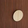 Komoda Wany Atmosphera brązowa japandi z frezowanymi Podgląd zdjęcia produktu 4