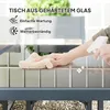 Outsunny Sitzgruppe 5-teilig Essgruppe Stahl für 4 Personen Produktbild-Vorschau 5