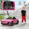 HOMCOM Kinder-Elektroauto mit Fernbedienung, Hupe, Musik, Produktbild-Vorschau 3