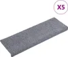 vidaXL Samolepicí rohože 5 ks 65x21x4 cm Světle šedá Náhled obrázku produktu 1