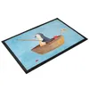 Mr. & Mrs. Panda Fußabtreter Pinguin Angelboot 60 x 90 cm - Produktbild-Vorschau 3