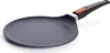A close-up, studio shot of a crepe pan on a white background. Produktbild-Vorschau