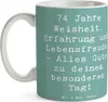Mr. & Mrs. Panda Becher Spruch 74. Geburtstag - Meeresbrise Produktbild-Vorschau 3