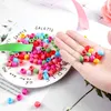 100 Stücke Mini Haar Klammer Clips Bunte Perle Haar Nadeln Produktbild-Vorschau 4