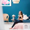 relaxdays Sitzbank mit 2 Körben weiß Produktbild-Vorschau 3