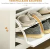 Scarpiera ribaltabile a 3 ante per 18 paia di scarpe, Anteprima dell’immagine prodotto 5