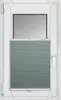 A close-up view of a window with a pleated blind. Produktbild-Vorschau