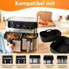 Backform Heißluftfritteuse Zubehör 23-tlg set für Tefal Produktbild-Vorschau 2