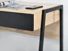 Schreibtisch mit Schublade ARGI – Sonoma Eiche / Schwarz Produktbild-Vorschau 10