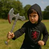 Für Kinder, Axt ritter kostüm kind Tiny - Grau | by Labay Produktbild-Vorschau 2