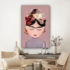 MuchoWow® - Leinwandbilder - Pastell - Frau - Blumen - Produktbild-Vorschau 7