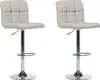 Two beige bar stools are shown against a white background. Náhled obrázku produktu