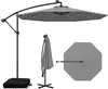 Ombrellone COSTWAY da 350 cm con base, luci a LED e Anteprima dell’immagine prodotto 1