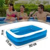 Aufblasbarer Familienpool 262x175x50 cm Rechteckig 780L Produktbild-Vorschau 4