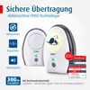 Reer Rigi digitale babyfoon, zwart/wit Productafbeelding-voorbeeld 6