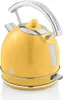 A yellow electric kettle with a chrome handle, displayed against a white background. Náhled obrázku produktu