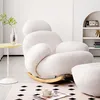 360Home Schaukelstuhl Einzelsessel Sofa Liegestuhl Stuhl Produktbild-Vorschau 3