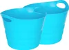 Set: 2 x Mehrzweckkorb "Honey" 42 Liter, Farbe: Blau Produktbild-Vorschau 1