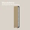K-Möbel Glasvitrine stehend in Schwarz (176x37x33 cm) mit 4 Produktbild-Vorschau 7