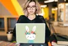 MuchoWow® Laptop Aufkleber Sticker Cover Kaninchen - Sommer Produktbild-Vorschau 5