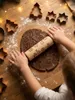 HOLZWALZE für Kinder, 21 cm, mit Weihnachtsgravur, für Produktbild-Vorschau 6