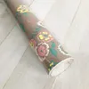 Klebefolie - Möbelfolie Fleur beige Blumen -  45 cm x 200 Produktbild-Vorschau 4