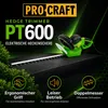 Procraft PT600 heggenschaar 600 watt, snijlengte 550 mm, Productafbeelding-voorbeeld 2
