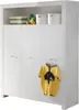 trendteam Babyzimmer Kleiderschrank Olivia/Julie Weiß 130 x Produktbild-Vorschau 1