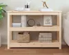 vidaXL Table console 110x40x74 cm pin massif Voir les images du produit 3