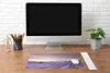 MuchoWow® Mauspad Mousepad Sonnenuntergang über Lavendel Produktbild-Vorschau 4
