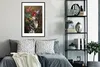 MuchoWow® MuchoWow® Gerahmtes Poster Frau - Blumen - Produktbild-Vorschau 2