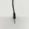 A close-up shot of the connector end of a black audio cable. Anteprima dell’immagine prodotto