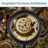 LED Leselupe 30x Vergrößerung, Handlupe mit 33 LEDs Licht, Produktbild-Vorschau 6