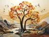 CALVENDO Puzzle Baum Kunst | 1000 Teile Lege-Größe 64x48cm Produktbild-Vorschau 3