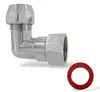 Winkel Verschraubung für Eckventil 3/8 Zoll x 10 mm Produktbild-Vorschau 6