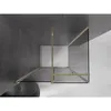 Mexen Velar Schiebeduschkabine 120x110 cm, Graphit/Gold, 8 Produktbild-Vorschau 5