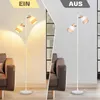 ZMH lampa podłogowa salon lampa podłogowa drewno lampa Podgląd zdjęcia produktu 7
