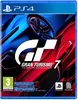 The image is a product shot of the Gran Turismo 7 video game for PlayStation 4. Produktbild-Vorschau